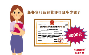 新辦?；方?jīng)營許可證多少錢?