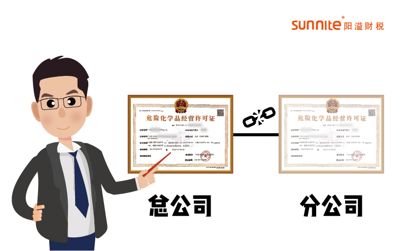 分公司可以辦危險(xiǎn)化學(xué)品經(jīng)營(yíng)許可證嗎？