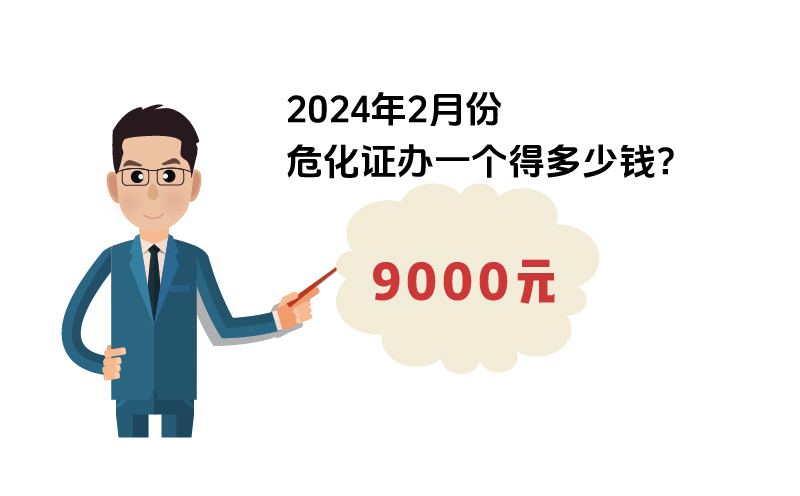 2024年2月份?；C辦一個得多少錢？ 需要9000元